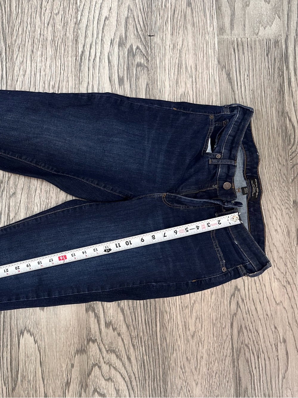 Banana Republic Dark Blue Slim Straight Jeans